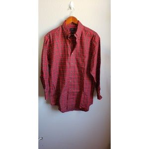 346 Brooks brothers long sleeve plaid shirt